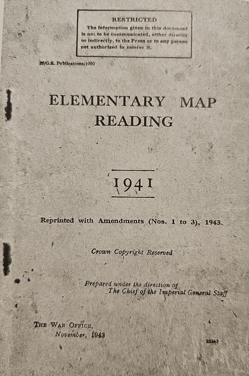 Elementary Map Reading, War Office, 1941