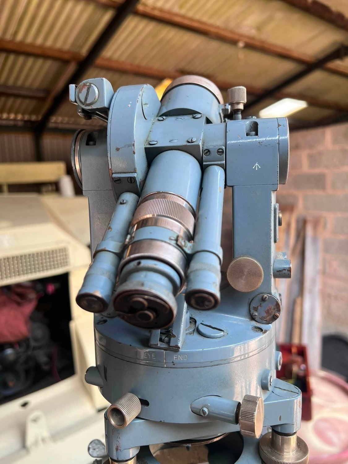 A Cooke, Troughton and Simms theodolite from the LRDG theodolite collection