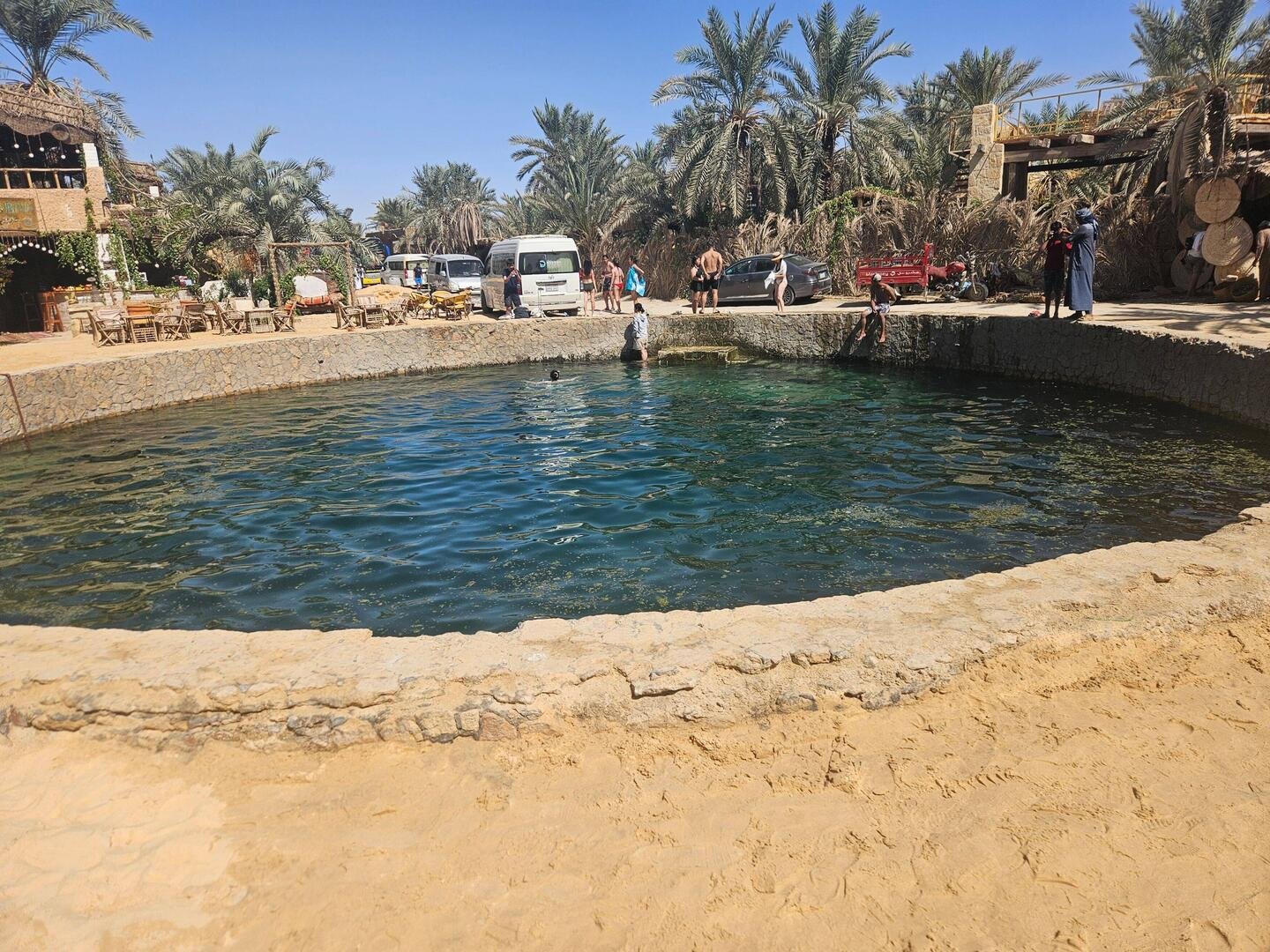 Cleopatra’s Spring, Siwa Oasis