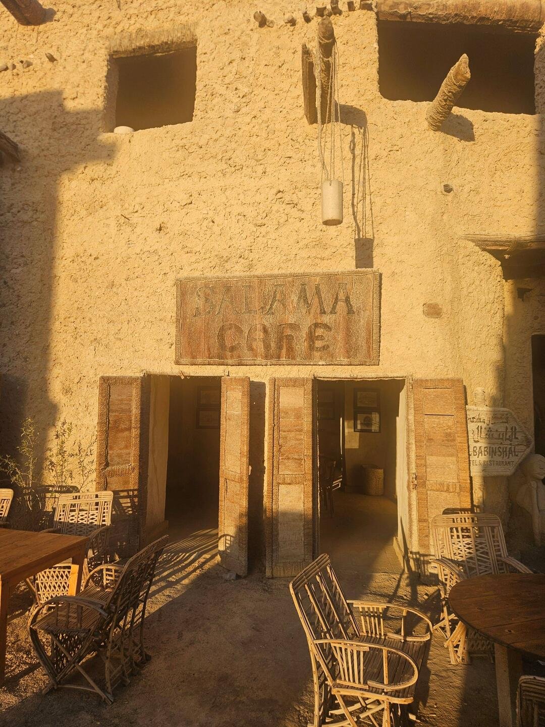 The old Salama Café, Shali — Siwa Oasis
