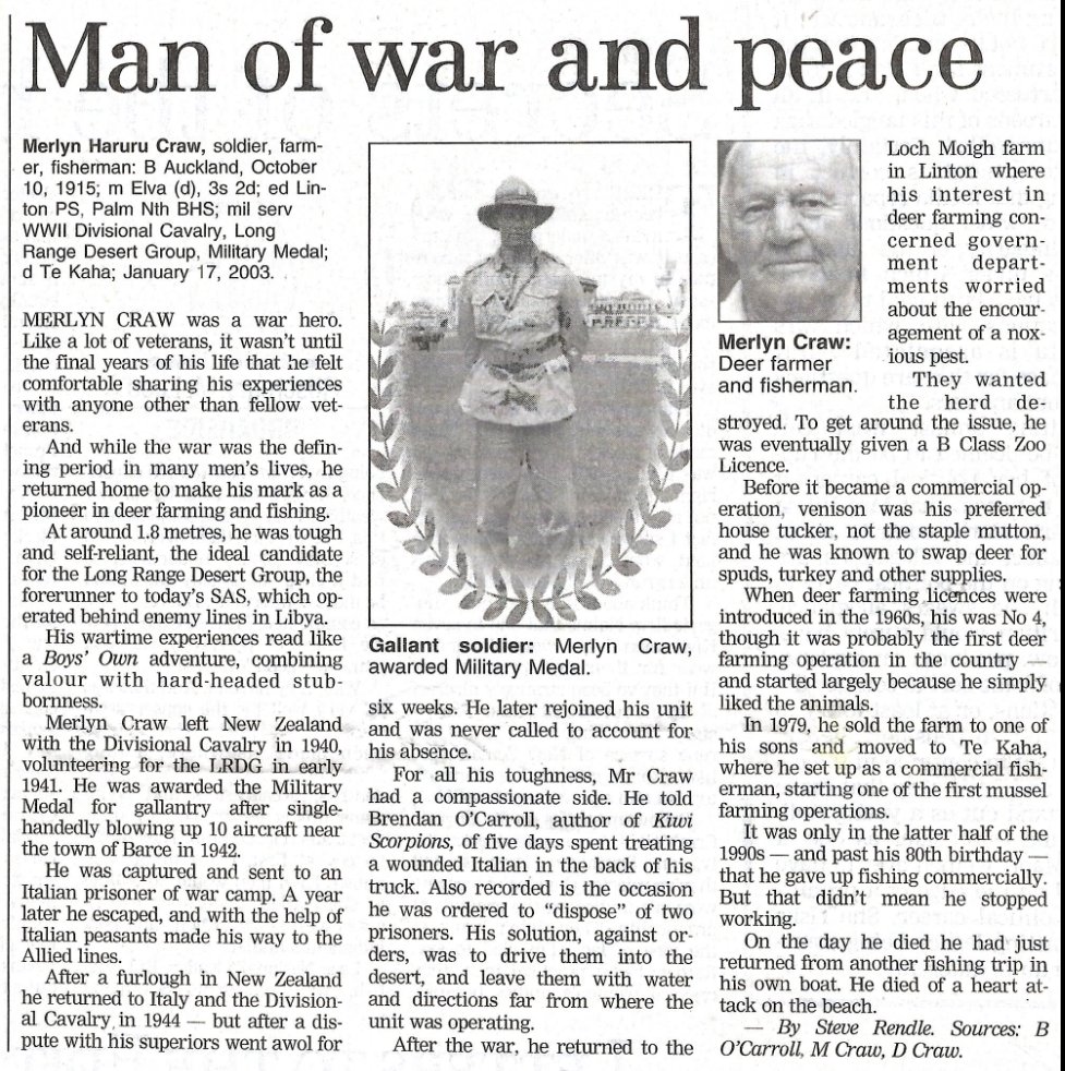Newspaper cutting