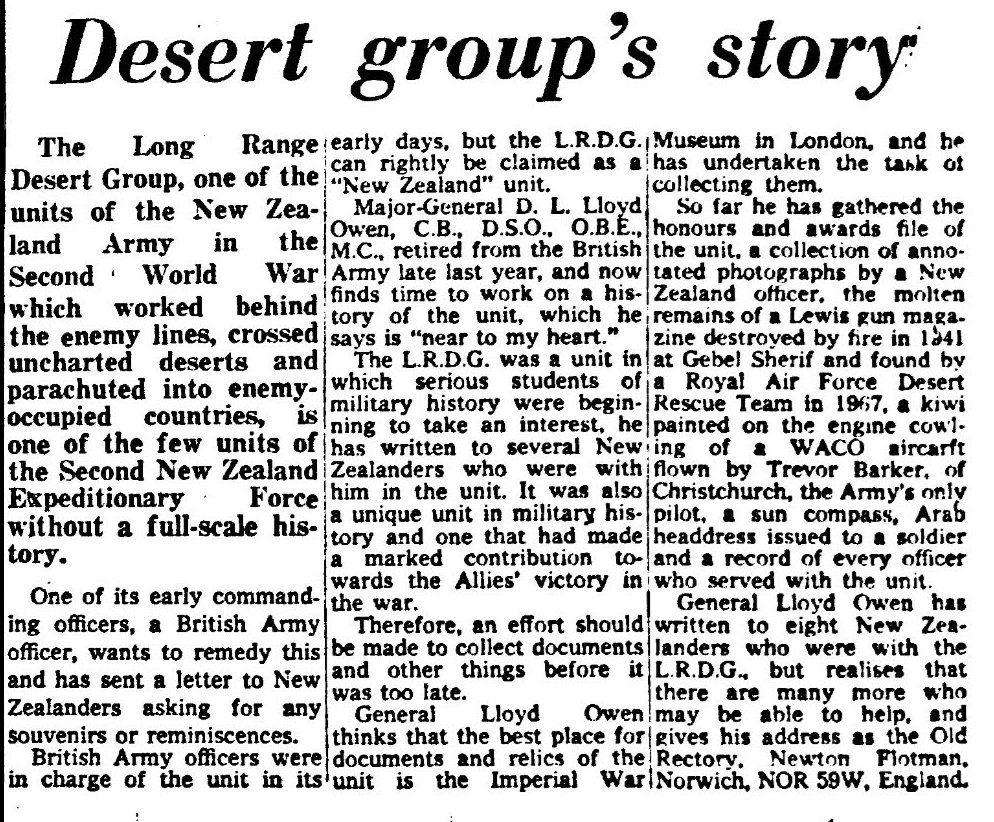 Newspaper cutting